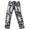 Land of Nostalgia Men's Acid-Washed Blue Jeans