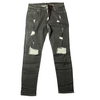 Land of Nostalgia Men's Ripped Knee Skinny Jeans (Ready to Ship)