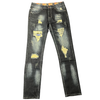 Land of Nostalgia Men's Distressed Blue Jeans (Ready to Ship)