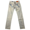 Land of Nostalgia Men's Skinny Ripped Motorcycle Jeans (Ready to Ship)