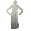 Land of Nostalgia Women's Hooded Maxi Dress - Sleek and Stylish Comfort (Ready to Ship)