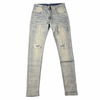 Land of Nostalgia Men's Skinny Straight Denim Trousers (Ready to Ship)