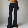 Land of Nostalgia High Waist Bodycon Women's Flare Long Pants