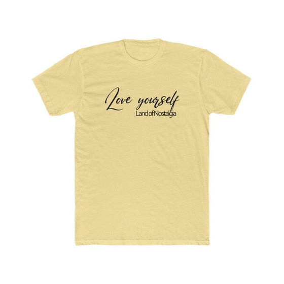 Land of Nostalga Men's Cotton Crew Love Yourself Tee - Land of Nostalgia