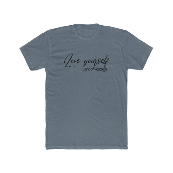 Land of Nostalga Men's Cotton Crew Love Yourself Tee - Land of Nostalgia