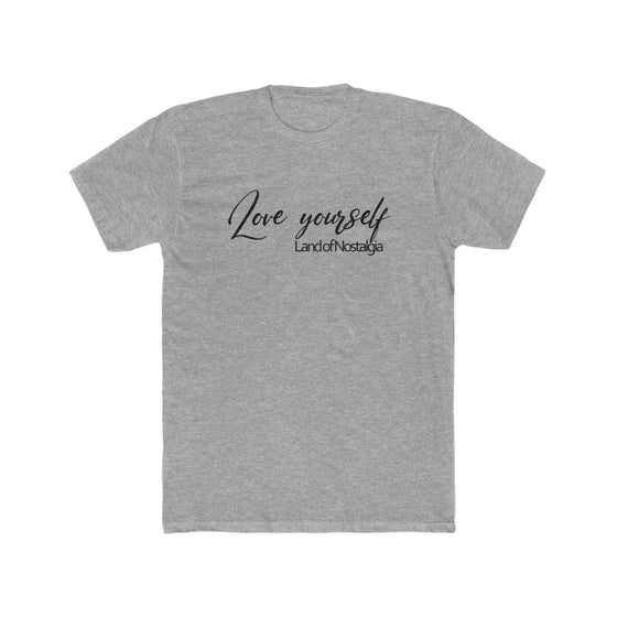 Land of Nostalga Men's Cotton Crew Love Yourself Tee - Land of Nostalgia