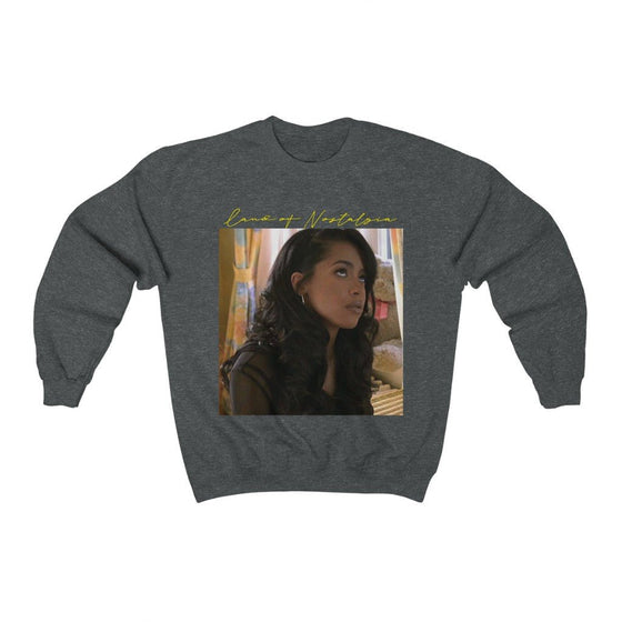 Land of Nostalgia Aaliyah Baby Girl Romeo Must Die Vintage Unisex Heavy Blend™ Crewneck Sweatshirt - Land of Nostalgia