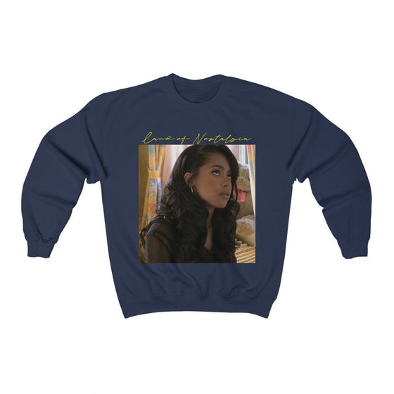 Land of Nostalgia Aaliyah Baby Girl Romeo Must Die Vintage Unisex Heavy Blend™ Crewneck Sweatshirt - Land of Nostalgia