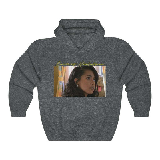 Land of Nostalgia Aaliyah Baby Girl Romeo Must Die Vintage Unisex Heavy Blend™ Hooded Sweatshirt - Land of Nostalgia