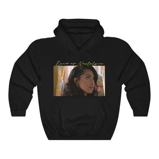 Land of Nostalgia Aaliyah Baby Girl Romeo Must Die Vintage Unisex Heavy Blend™ Hooded Sweatshirt - Land of Nostalgia