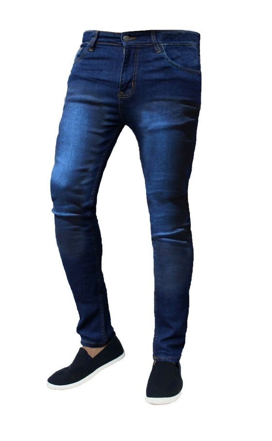 Land of Nostalgia Stretch Denim Trousers Men's Skinny Jeans (Ready to Ship) - Land of Nostalgia