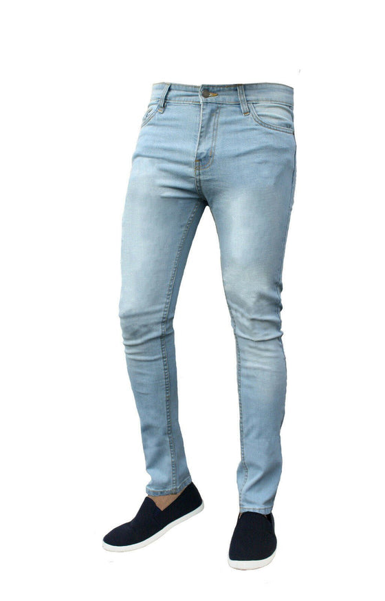 Land of Nostalgia Stretch Denim Trousers Men's Skinny Jeans (Ready to Ship) - Land of Nostalgia