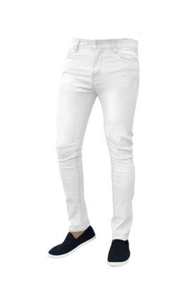 Land of Nostalgia Stretch Denim Trousers Men's Skinny Jeans (Ready to Ship) - Land of Nostalgia