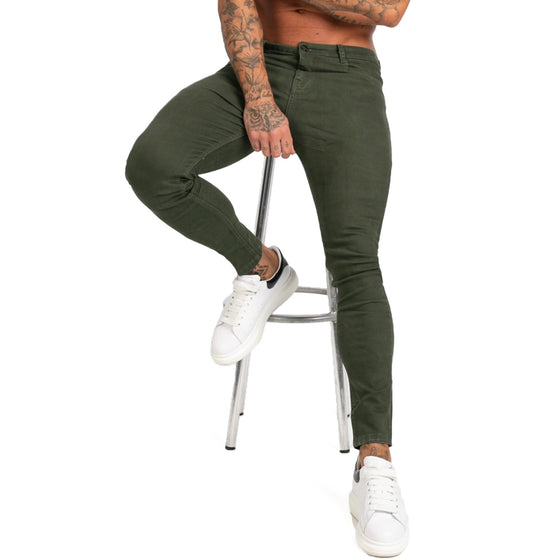 Land of Nostalgia Stretch Homme Slim Hip Hop Super Skinny Jeans for Men - Land of Nostalgia