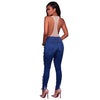 Land of Nostalgia Stretch Ripped Trousers Women's Sexy Pencil Pants Jeans - Land of Nostalgia