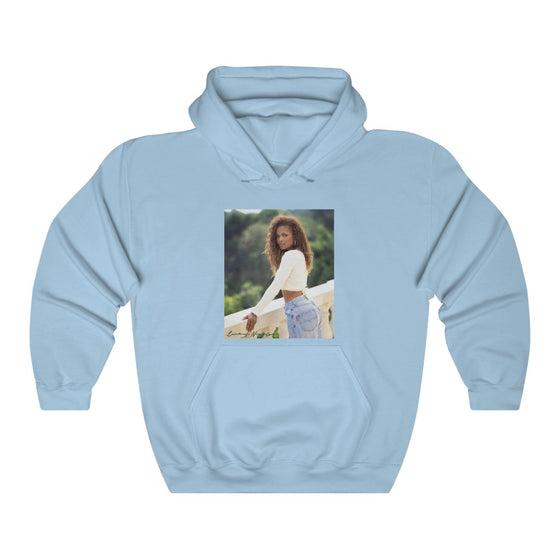 Land of Nostalgia Janet Jackson Natural Vibration Unisex Heavy Blend™ Hooded Sweatshirt