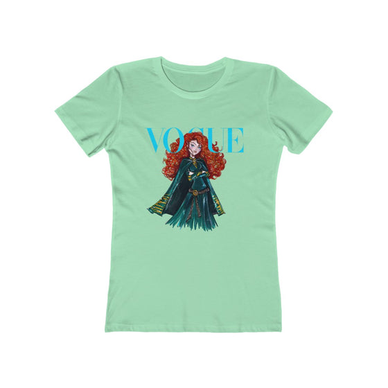 Land of Nostalgia Vogue Disney Princess Merida Women's The Boyfriend Tee