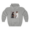 Land of Nostalgia Janet Jackson and Tupac Vintage Poetic Justice Love Unisex Heavy Blend™ Hooded Sweatshirt