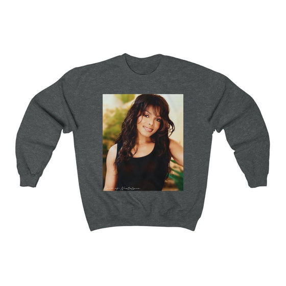 Land of Nostalgia Janet Jackson Classic Vibrational Unisex Heavy Blend™ Crewneck Sweatshirt