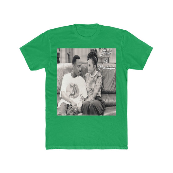 Land of Nostalgia Men's Cotton Crew Martin & Gina Tee