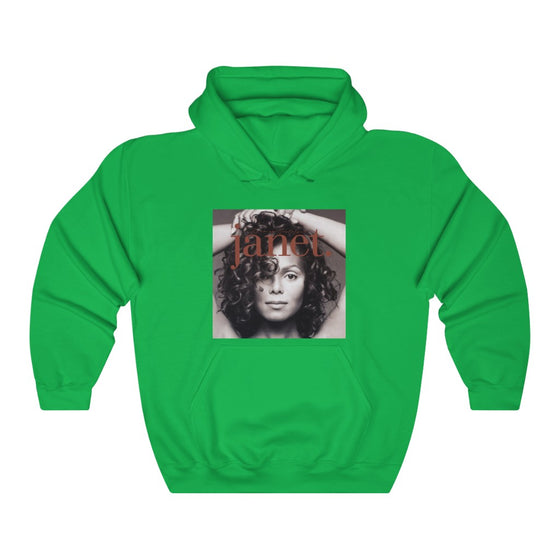 Land of Nostalgia Janet Jackson 'Janet' Album Cover Unisex Heavy Blend™ Hooded Sweatshirt