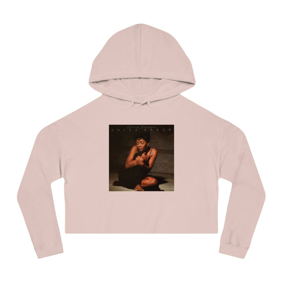 Land of Nostalgia Anita Baker Rapture Classics Women’s Cropped Hooded Sweatshirt