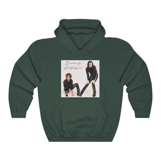 Land of Nostalgia Michael & Janet Euphoric Scream Vibe Unisex Heavy Blend™ Hooded Sweatshirt