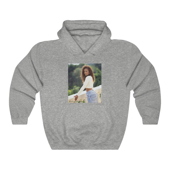 Land of Nostalgia Janet Jackson Natural Vibration Unisex Heavy Blend™ Hooded Sweatshirt