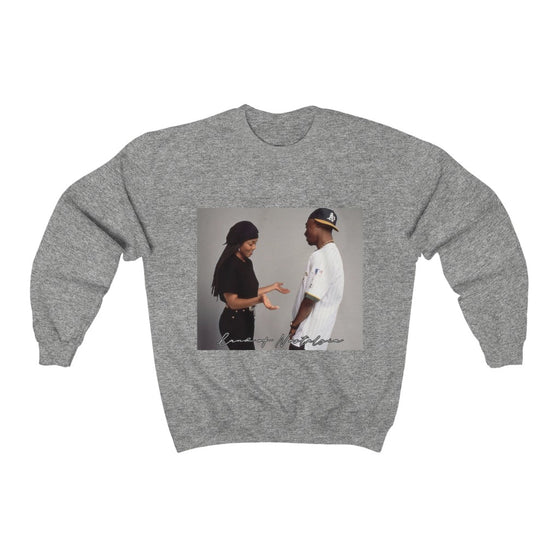 Land of Nostalgia Janet Jackson and Tupac Vintage Poetic Justice Love Unisex Heavy Blend™ Crewneck Sweatshirt