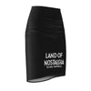 Land of Nostalgia Classic Est. 2020 Women's Pencil Skirt