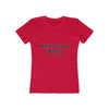 Land of Nostalgia Black Therapy Matters Women's The Boyfriend Tee