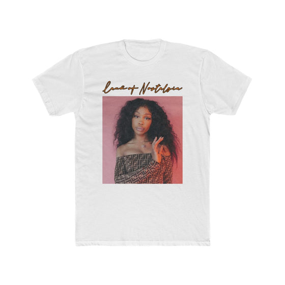 Land of Nostalgia SZA High Euphoria Vibration Men's Cotton Crew Tee