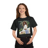 Land of Nostalgia Janet Jackson Natural Vibration Champion Women's Heritage Cropped T-Shirt