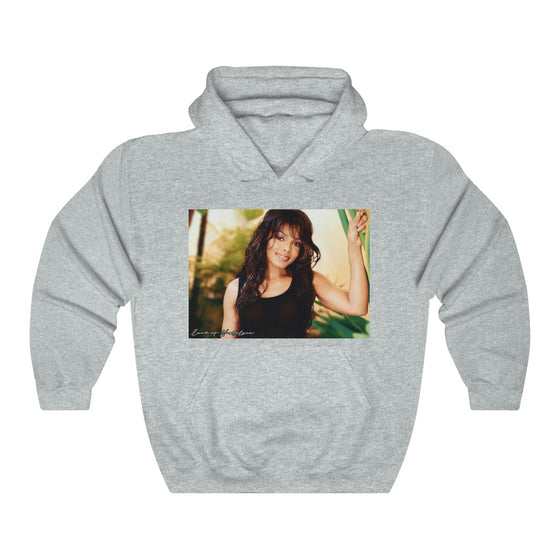 Land of Nostalgia Janet Jackson Classic Vibrational Unisex Heavy Blend™ Hooded Sweatshirt