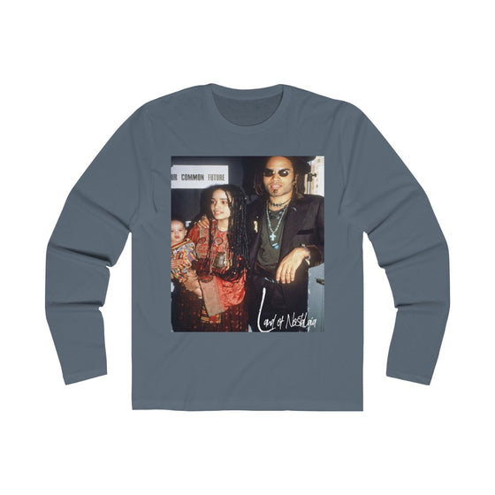 Land of Nostalgia Men's Long Sleeve Crew Lisa Bonet Tribe Euphoria Tee