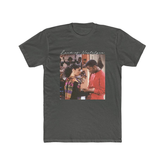 Land of Nostalgia Men's Cotton Crew A Different World Dwayne & Whitley Tee