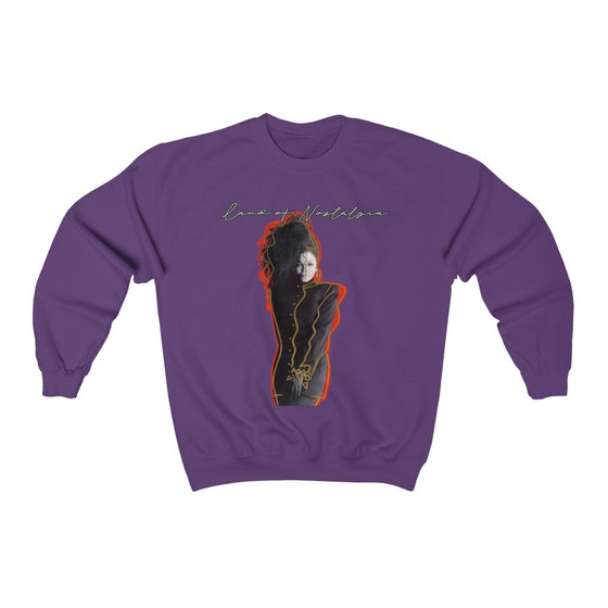 Land of Nostalgia Janet Jackson Classic Control Cover Unisex Heavy Blend™ Crewneck Sweatshirt