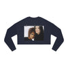 Land of Nostalgia Janet & Michael Vintage Scream Women's Cropped Sweatshirt