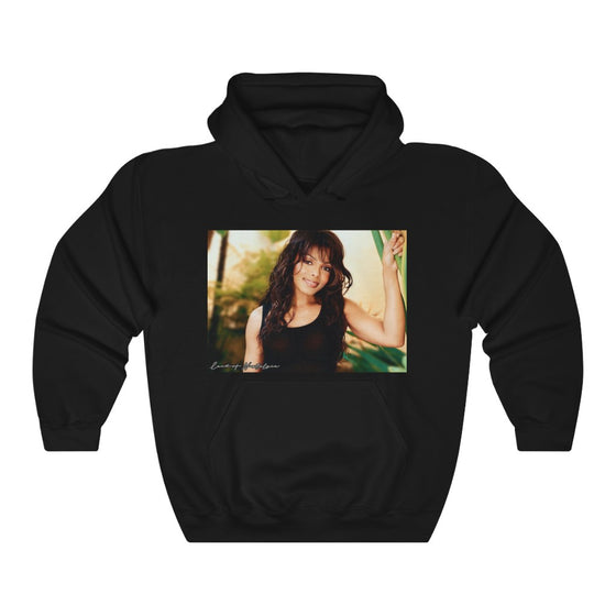 Land of Nostalgia Janet Jackson Classic Vibrational Unisex Heavy Blend™ Hooded Sweatshirt