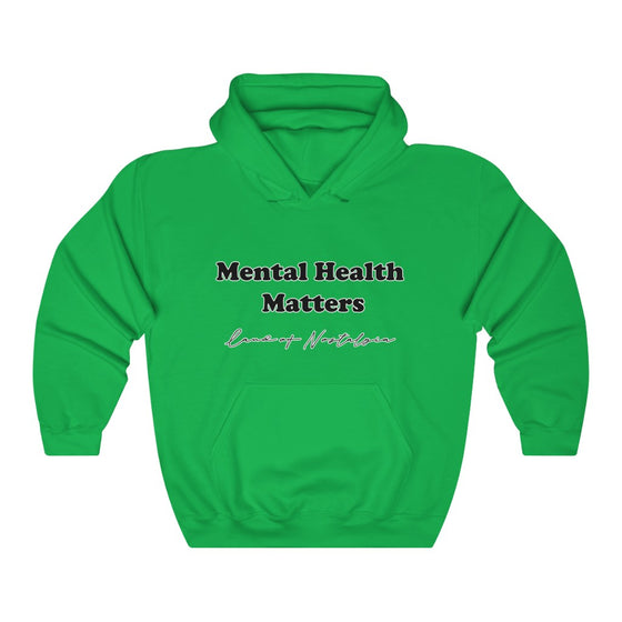 Land of Nostalgia Mental Health Matters Unisex Heavy Blend™ Hooded Sweatshirt