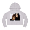 Land of Nostalgia Janet & Michael Vintage Scream Women’s Cropped Hooded Sweatshirt