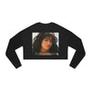 Land of Nostalgia Janet Jackson Vintage Women's Cropped Sweatshirt