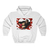 Land of Nostalgia Eddie & Halle Berry Vintage Vibration Unisex Heavy Blend™ Hooded Sweatshirt