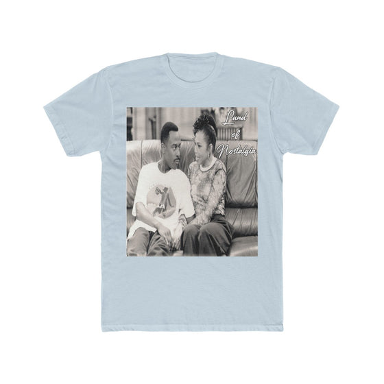 Land of Nostalgia Men's Cotton Crew Martin & Gina Tee