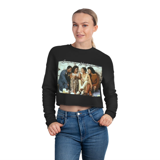 Land of Nostalgia Waiting to Exhale Vintage Classic Women's Cropped Sweatshirt