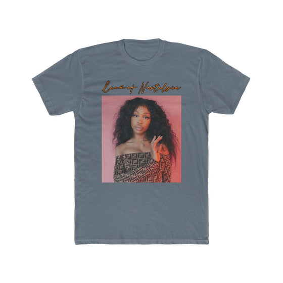 Land of Nostalgia SZA High Euphoria Vibration Men's Cotton Crew Tee