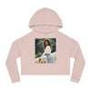 Land of Nostalgia Janet Jackson Natural Vibration Women’s Cropped Hooded Sweatshirt