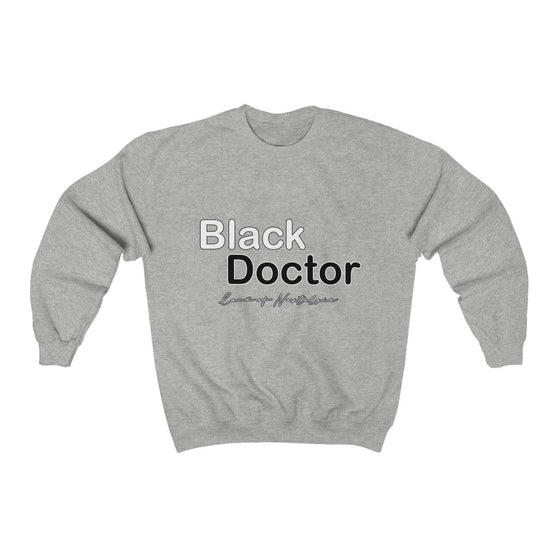 Land of Nostalgia Black Doctor Unisex Heavy Blend™ Crewneck Sweatshirt