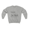 Land of Nostalgia What Do I Bring to the Table? The TABLE!  Unisex Heavy Blend™ Crewneck Sweatshirt