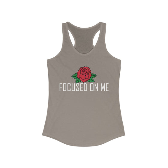 Land of Nostalgia Women's Focused On Me Ideal Racerback Tank